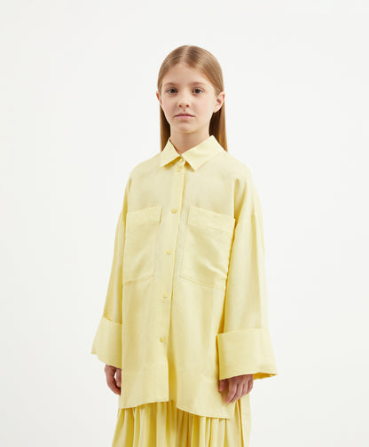 Gulliver Yellow Blouse for Girl Junior-Arboretum