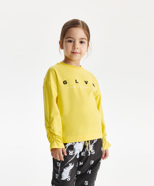 Gulliver Long sleeve t-shirt Yellow for Girls Mini - Baccara