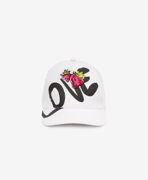 Gulliver White Baseball Cap for Girl Mini-Smoothie