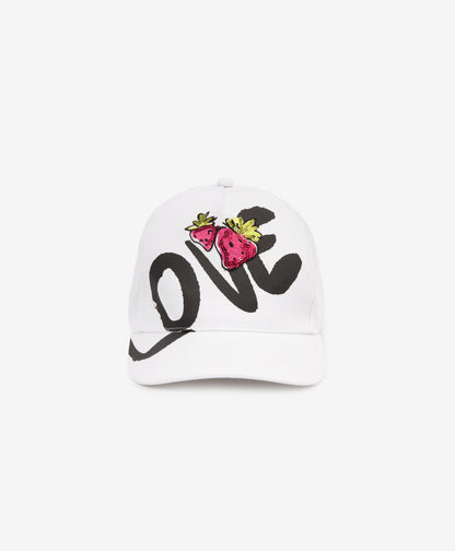 Gulliver White Baseball Cap for Girl Mini-Smoothie