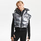 Gulliver Puffer vest Silver for Girls Junior-Ice