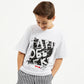 Gulliver White Short Sleeve T-shirt for Boy Party-Art Object