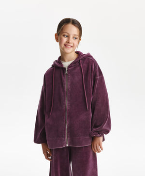 Gulliver Hoodie Burgundy for Girls Junior - Monet