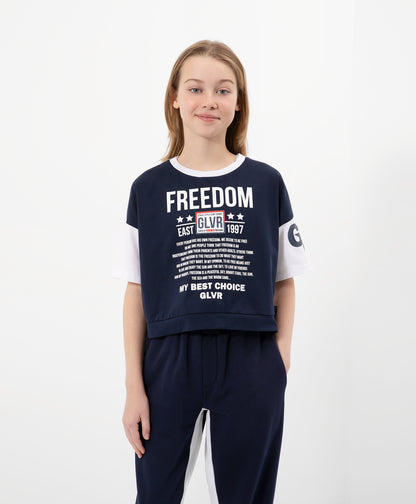 Gulliver Blue T-shirt for Girls