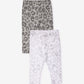 Gulliver Newborn trousers, set of 2 pairs Gray for Unisex Snow-Leopard