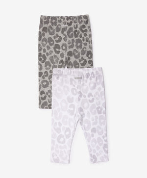 Gulliver Newborn trousers, set of 2 pairs Gray for Unisex Snow-Leopard