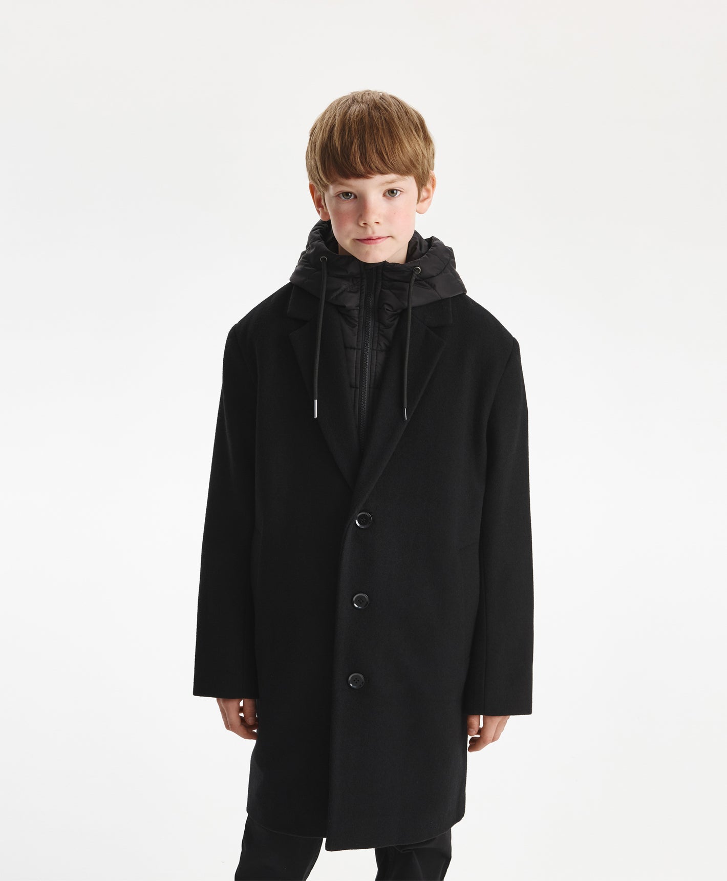 Gulliver Demi-season coat Black for Boys Junior-Printer