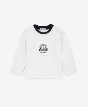 Gulliver Gray Long Sleeve T-shirt for Boy Baby-Highway