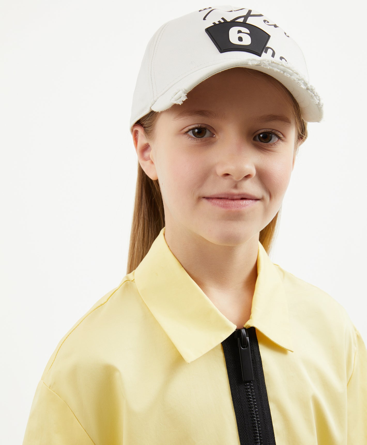 Gulliver Milky Color Baseball Cap for Girl Junior-Arboretum
