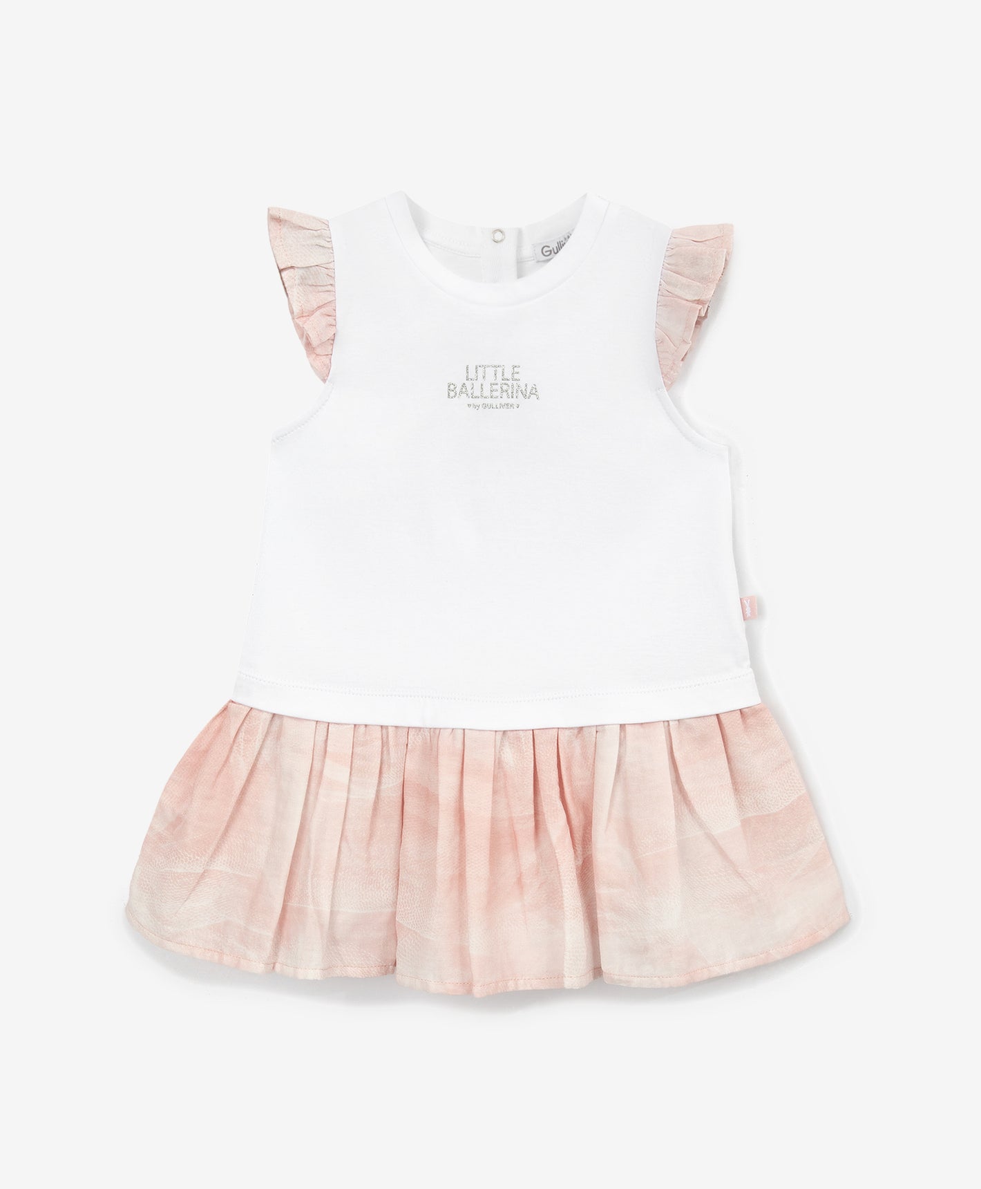 Gulliver White Sleeveless Dress for Girls Baby-Pointe Shoes