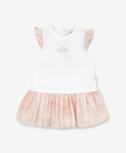 Gulliver White Sleeveless Dress for Girls Baby-Pointe Shoes