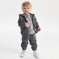 Gulliver Trousers Gray	Boys-Snow Leopard
