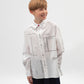 Gulliver White Long sleeve shirt for Boy