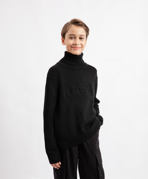 Gulliver Sweater Black for Boys Junior-Printer
