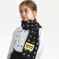 Gulliver Scarf Black for Girls Mini - Baccara