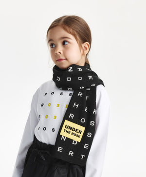 Gulliver Scarf Black for Girls Mini - Baccara