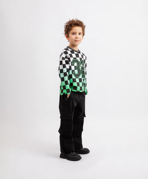 Gulliver Trousers Black for Boys Mini - Drafting
