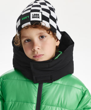 Gulliver Hat Black and white for Boys Mini-Drafting