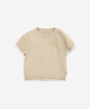 Gulliver Short Sleeve T-shirts Beige for Boy Baby-Africa