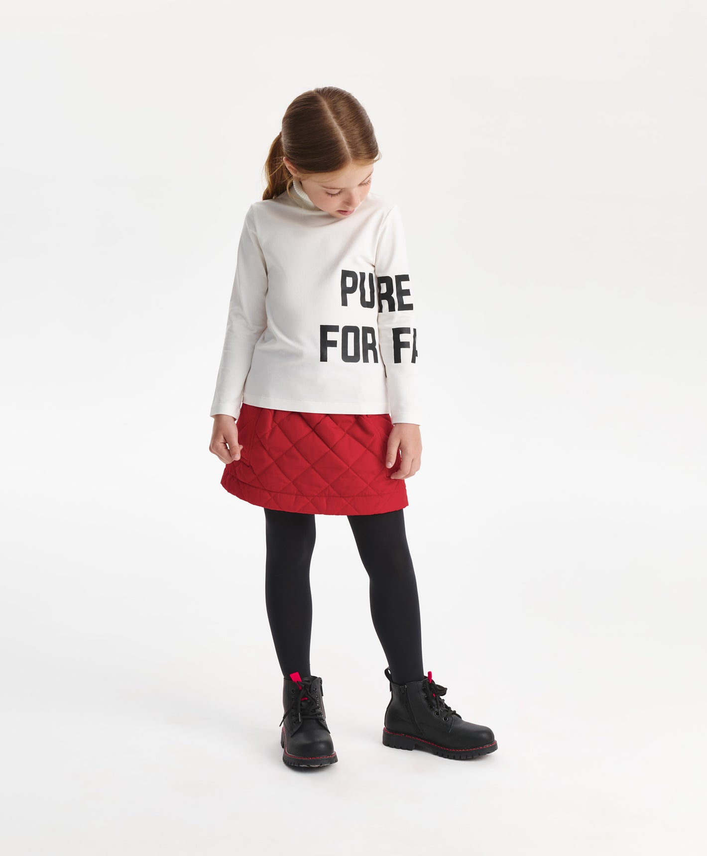 Gulliver Skirt Red for Girls Mini - Irbis