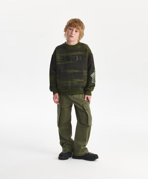 Gulliver Sweatshirt Khaki for Boys Junior-Viaduct