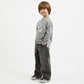 Gulliver Gray High Rise Wide Leg Jeans for Boy mini-Pixels