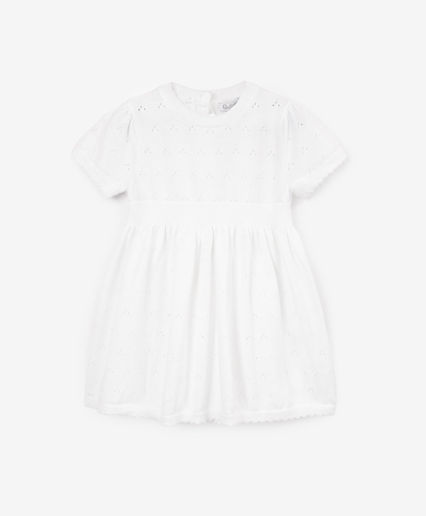 Gulliver White Dress for Girl Baby-Pointe Shoes