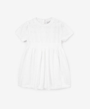 Gulliver White Dress for Girl Baby-Pointe Shoes