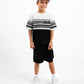 Gulliver Black Knit Shorts for Boy Mini-Lighthouse