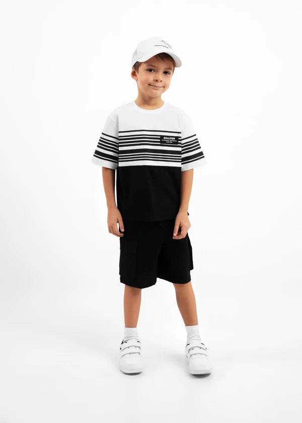 Gulliver Black Knit Shorts for Boy Mini-Lighthouse