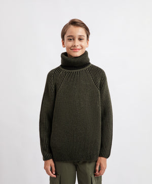 Gulliver Sweater Khaki for Boys Junior-Viaduct