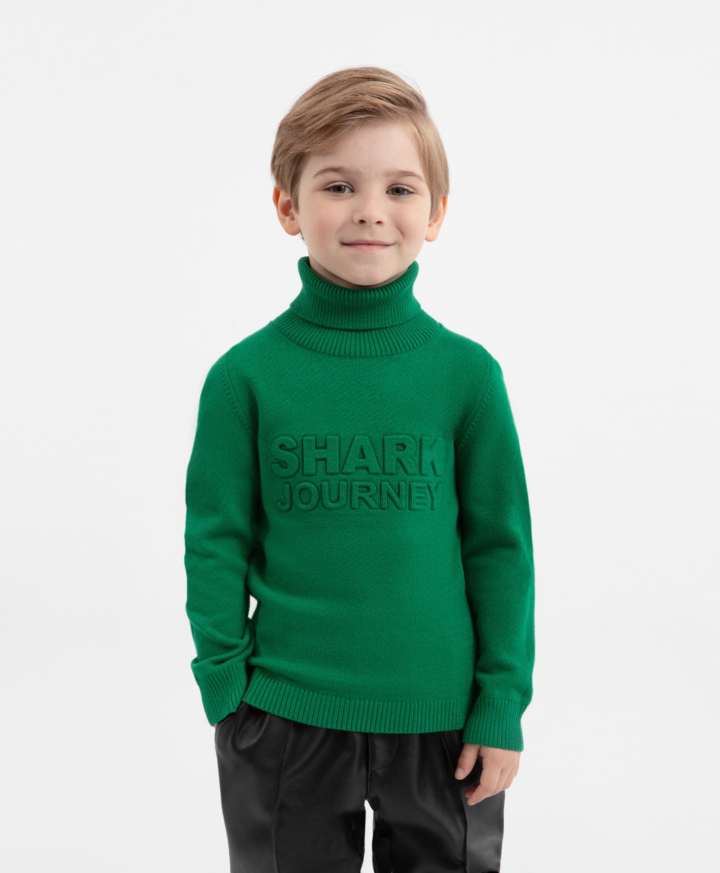 Gulliver Green Turtleneck for Boy