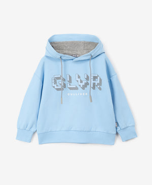 Gulliver Light Blue Hoodies for Boy MIni-Pixels