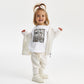 Gulliver Cardigan White for Girls Baby-Snow Leopard