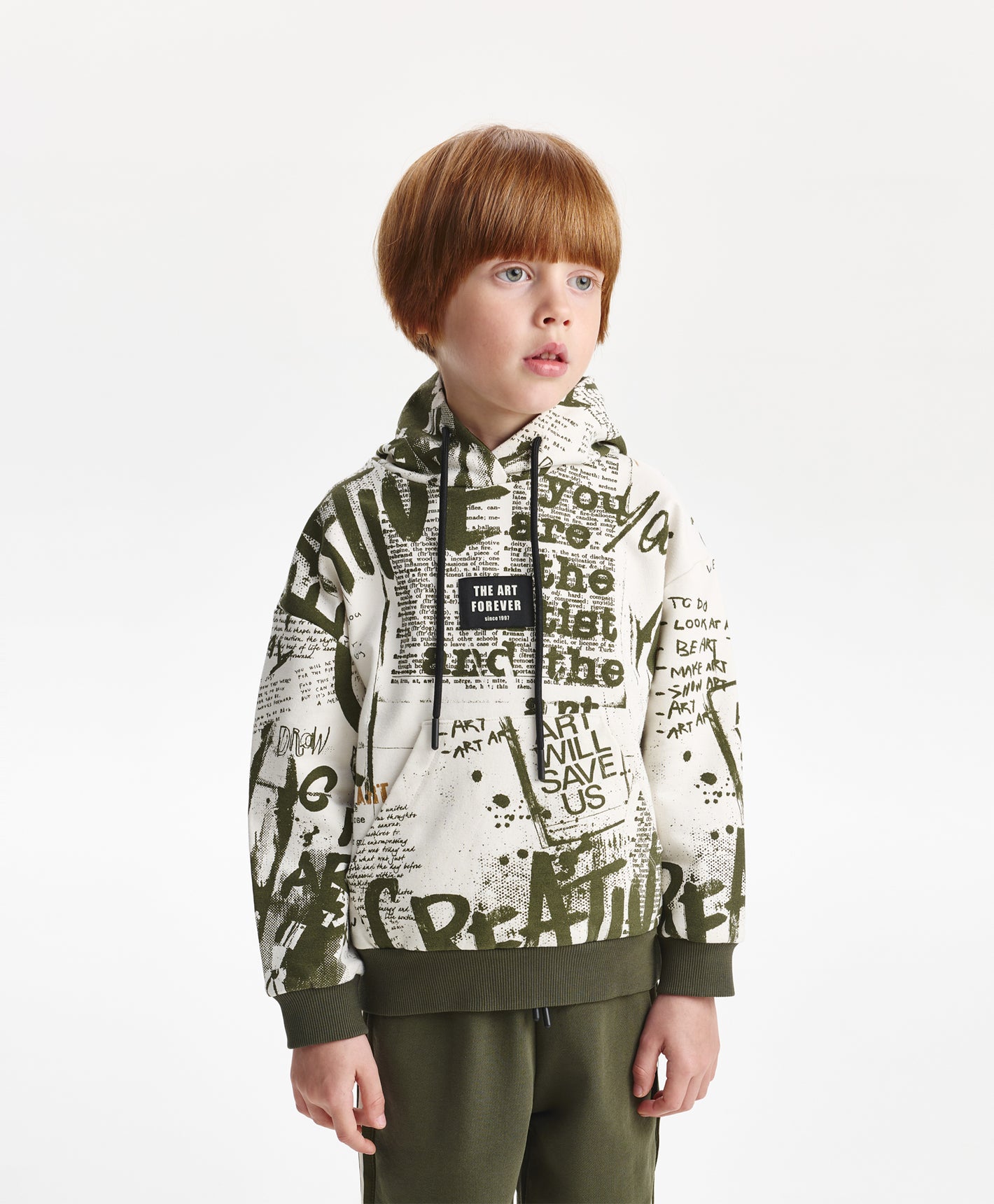 Gulliver Hoodie Light gray for Boys Mini - Layout