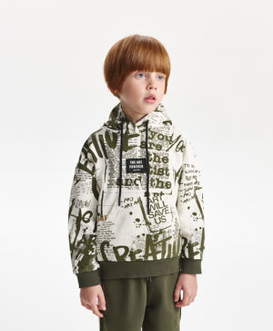 Gulliver Hoodie Light gray for Boys Mini - Layout