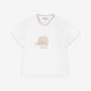 Gulliver White Short Sleeve T-shirts for Boy Baby-Africa