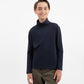 Gulliver Navy Blue Cotton Turtleneck for Boys