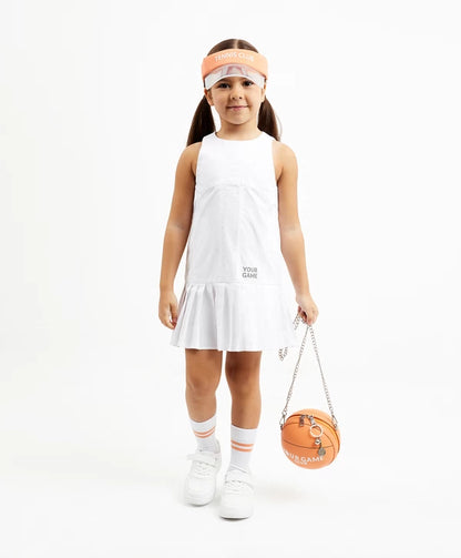 Gulliver A-Line Sleeveless Poplin Dress for Girl Mini-Court