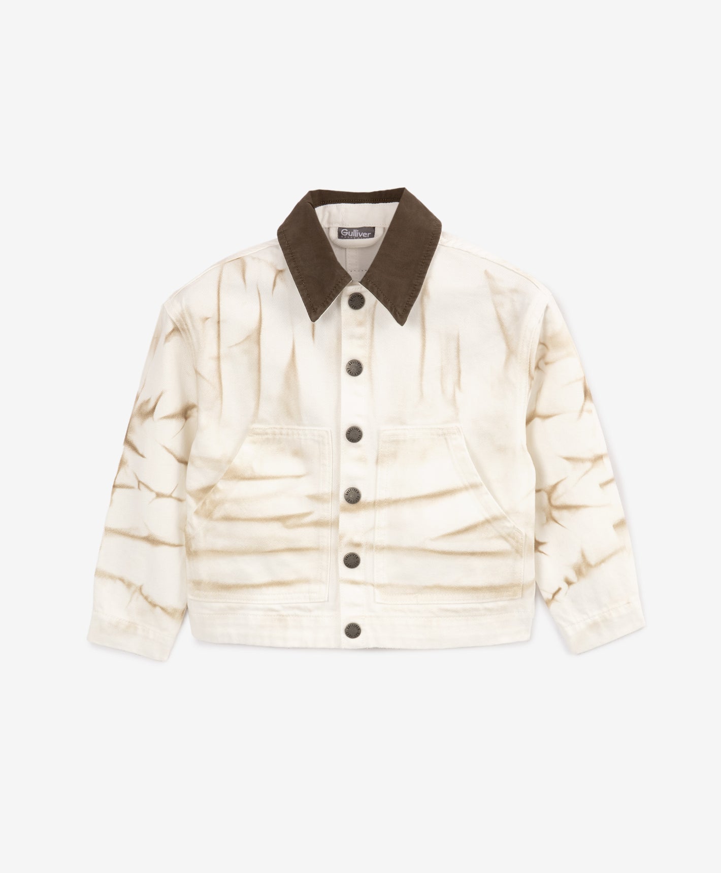 Gulliver White Denim Jacket for Boy Mini-Expedition