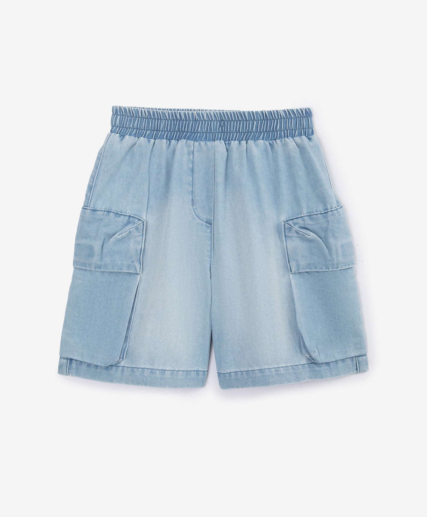 Gulliver Light blue Denim shorts for Girl