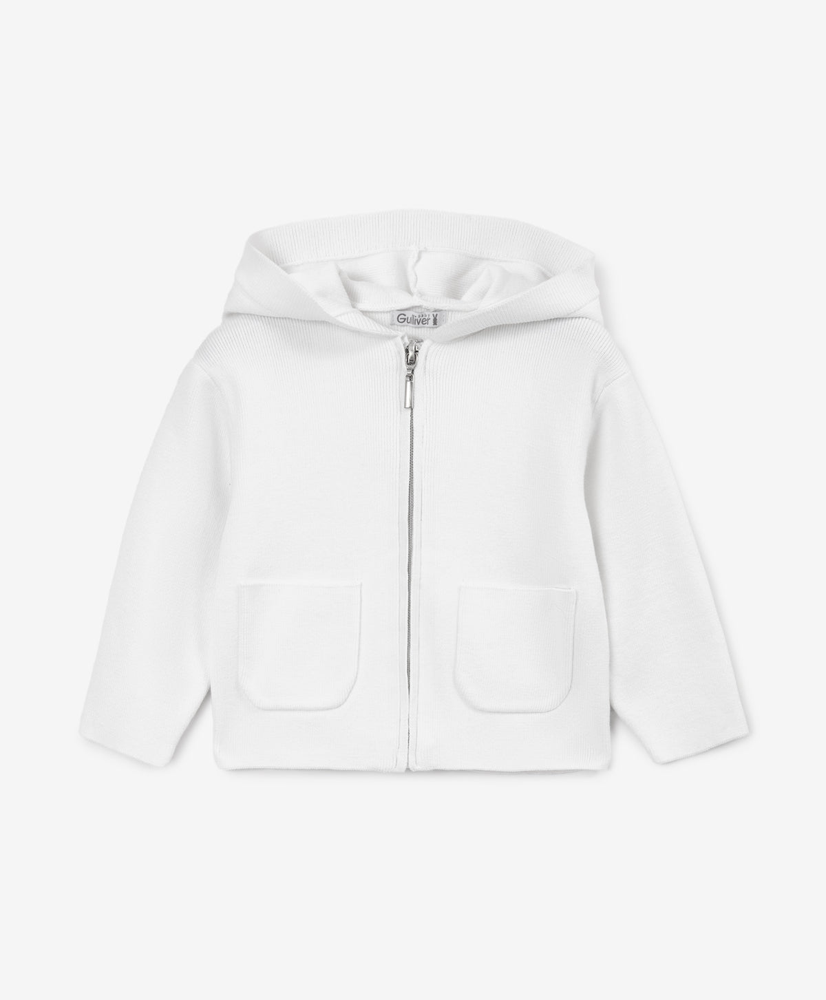 Gulliver White Cardigan for Girl Baby-Pointe Shoes