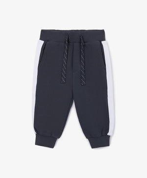 Gulliver Navy Pants with Stripes for Baby Boys Cotton Comfort