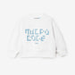 Gulliver White Relaxed Fit Sweatshirt with 3D Embossing for Boys MIni-Pixels