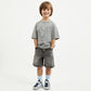 Gulliver Gray Denim Shorts for Boy Mini-Pixels