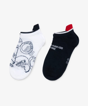 Gulliver Multicolor Short Socks Set of 2 Pairs for Boy Junior-Transit