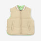 Gulliver Beige Puffer Vest for Boy Baby-Africa