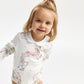 Gulliver Bodysuit Milky color for Girls Baby-Carousel