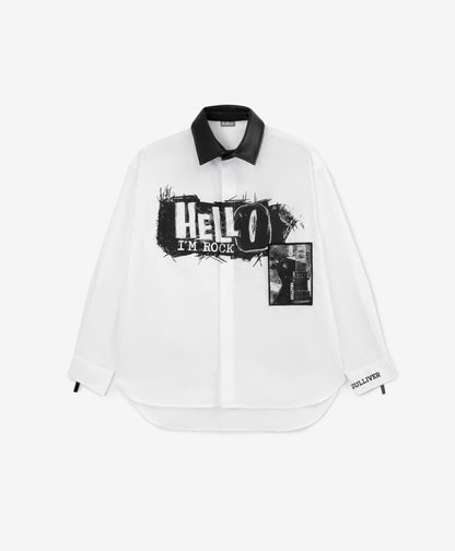Gulliver White Long sleeve shirt for Boys