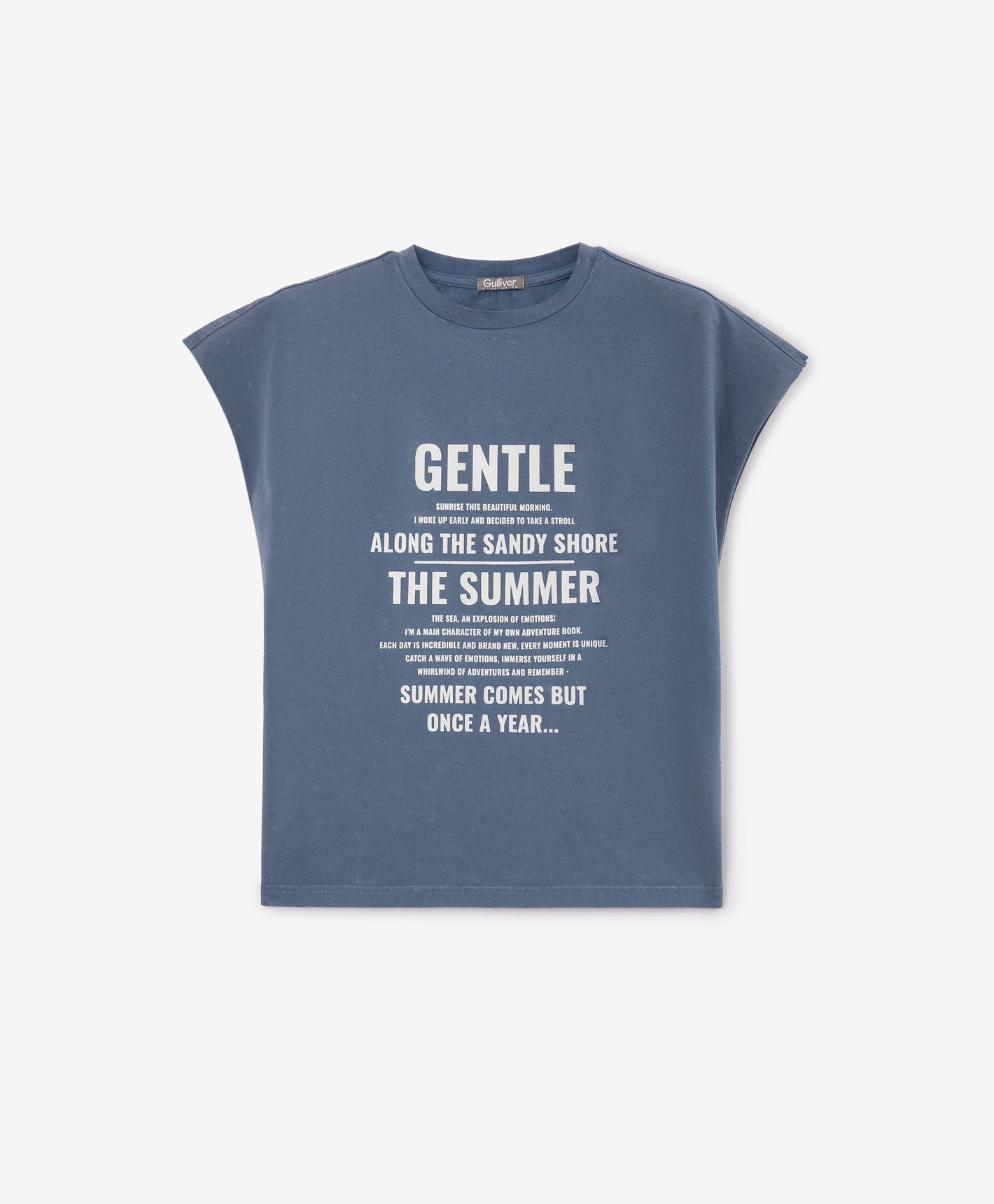 Gulliver Blue Short sleeve t-shirt for Girl